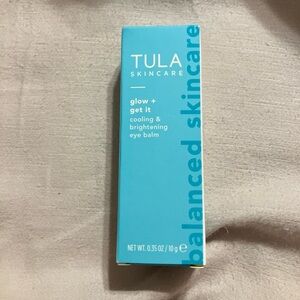 NIB Tula Glow & Get It Eye Balm Cooling And Brightening .35oz/10g